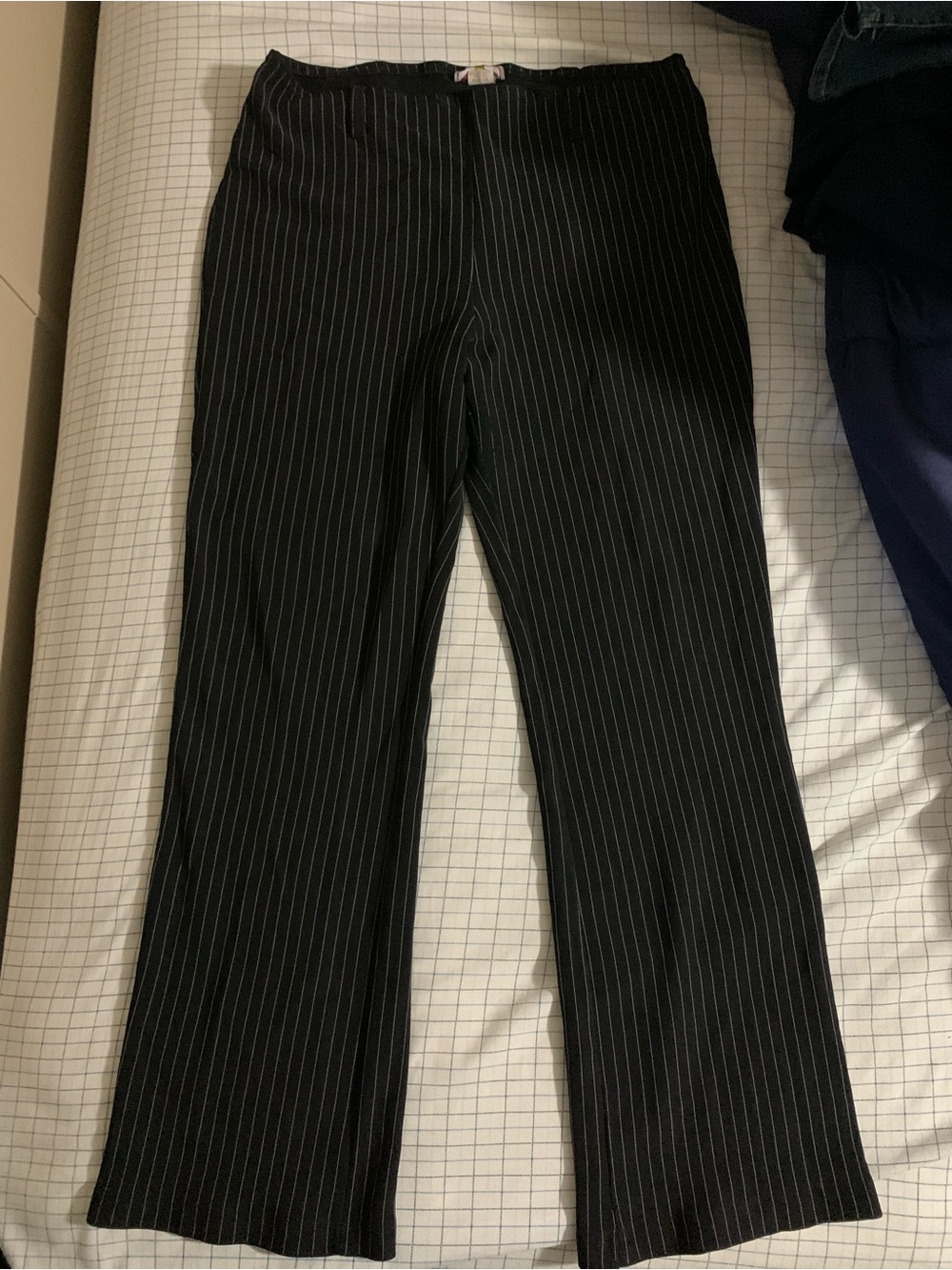 Black Pinstripe Women’s Dress Pants
